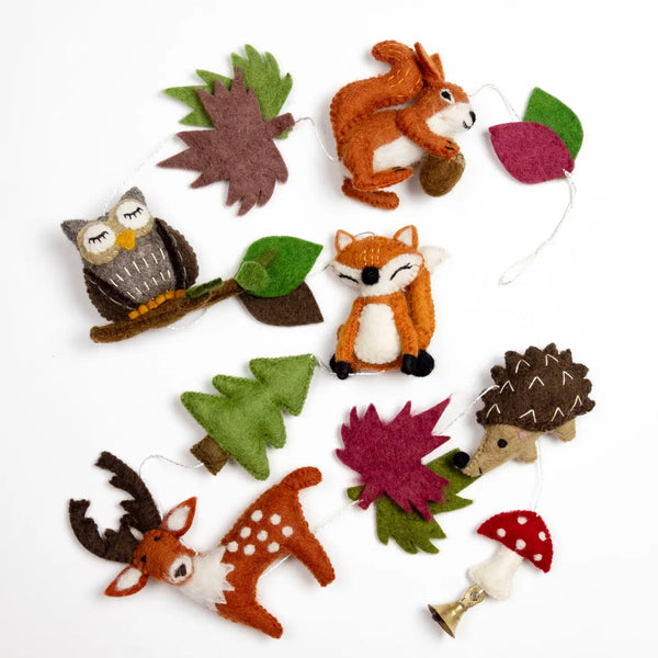 Fall Decor Forest Garland