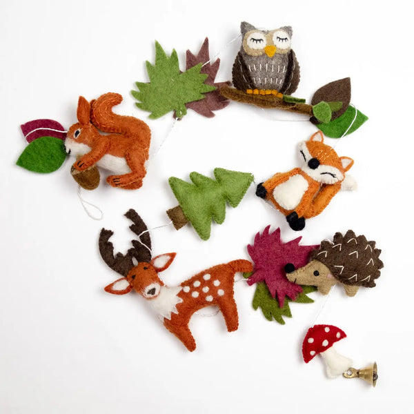 Fall Decor Forest Garland