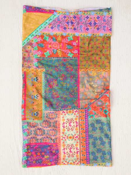 Multi Patchwork Full Boho Bandeau