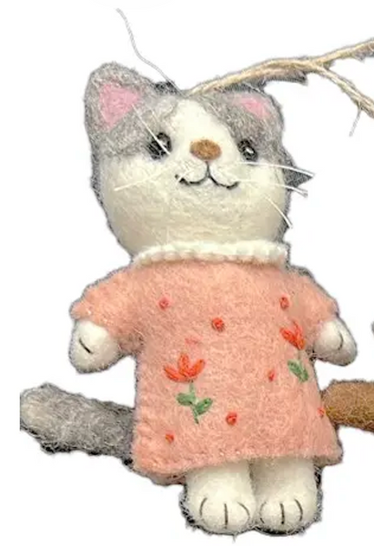 Anime Kitten Ornaments
