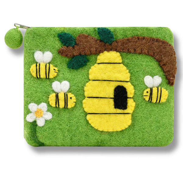 Bees with Hives Coin Purse