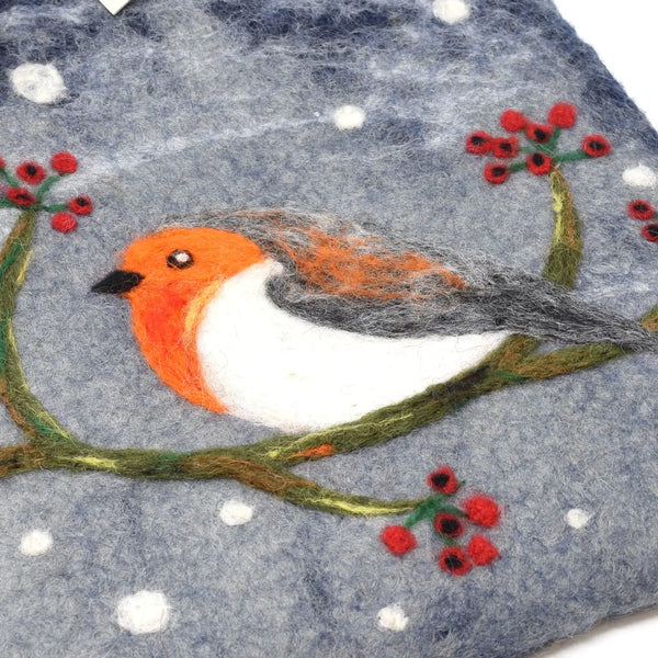 Robin Felt Hot Water Bottles