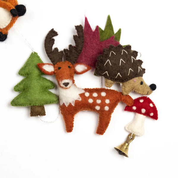 Fall Decor Forest Garland
