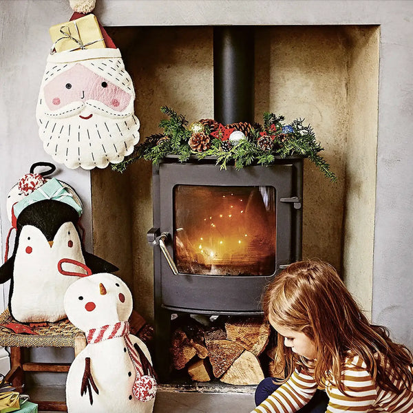 Father Christmas Felt Stocking