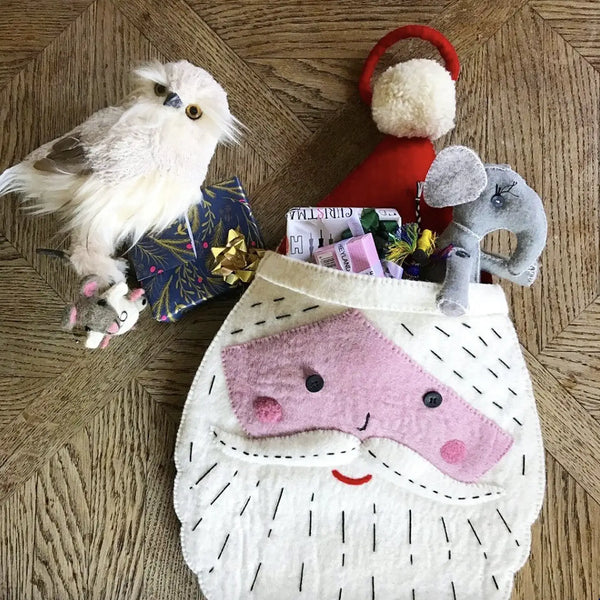 Father Christmas Felt Stocking