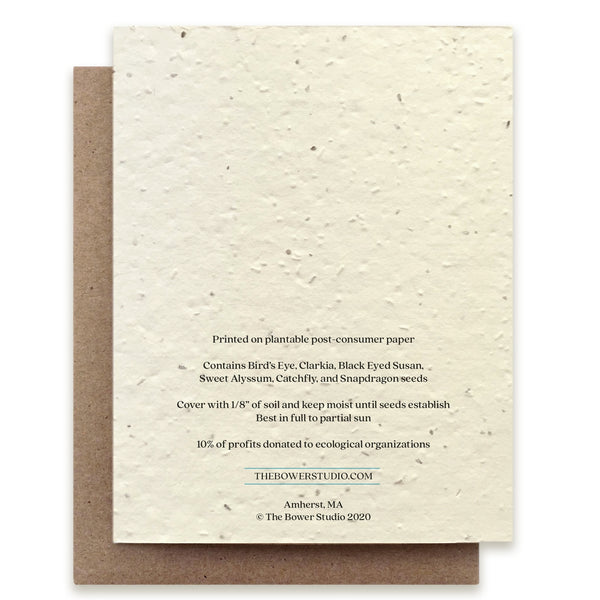 Lavender Botanical Greeting Card