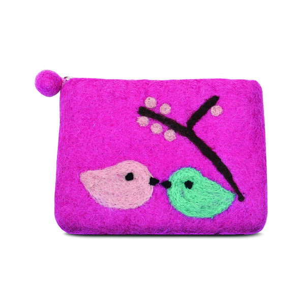 Two Birds Coin Purse