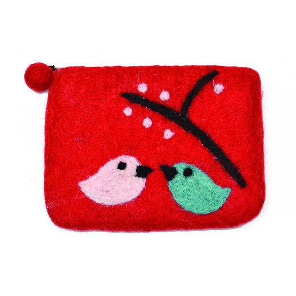 Two Birds Coin Purse