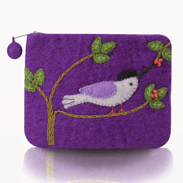 Bird on the Branch Coin Purse