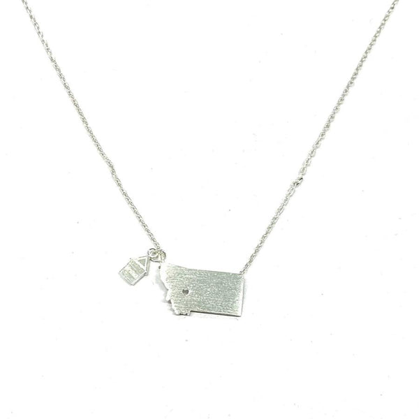 Montana Home Necklace
