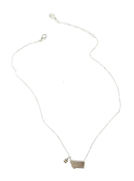 Montana Home Necklace