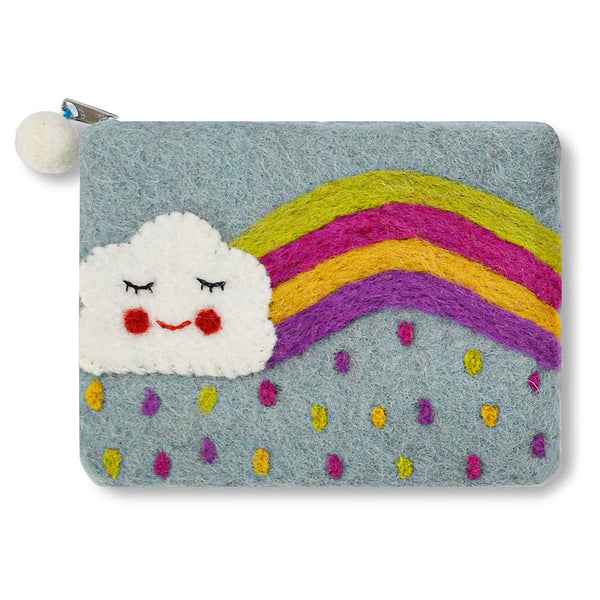 Rainbow and Cloud Coin Purse