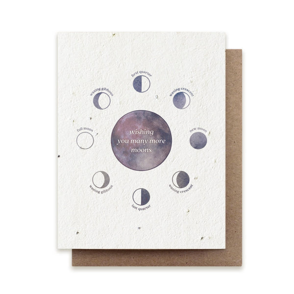 Moon Phase Greeting Card