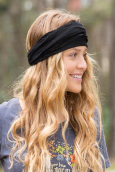 Black Full Boho Bandeau