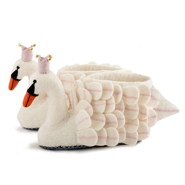 Swan Slippers