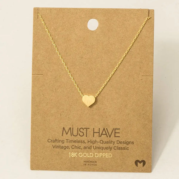 Dainty Heart Necklace