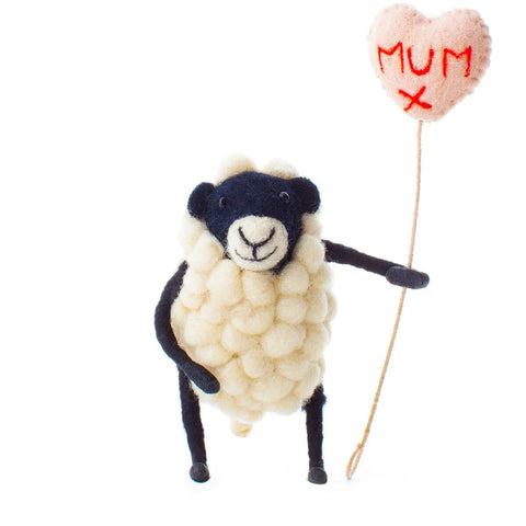 Sheep with Mum Balloon
