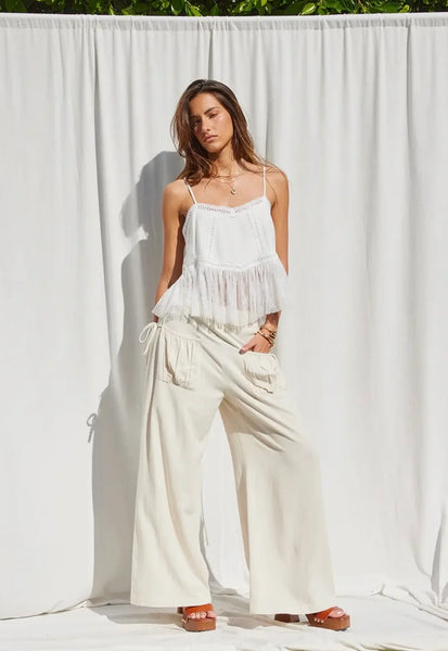 Coastal Breeze Lace Tank