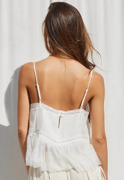 Coastal Breeze Lace Tank