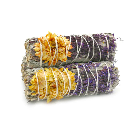 Flora Wood White Sage Smudge