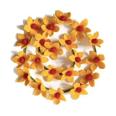 Felt Flower Garland