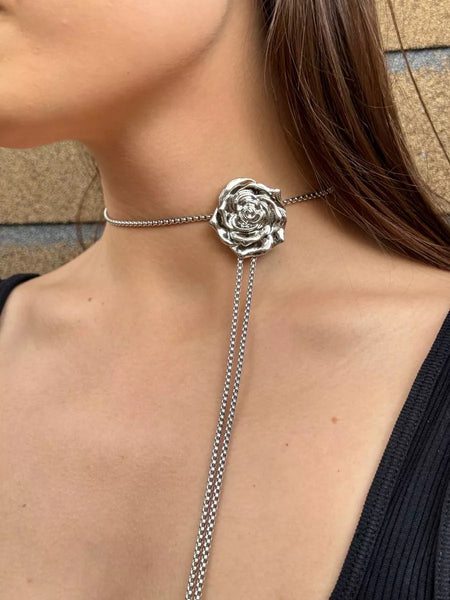 Rose Bolo tie