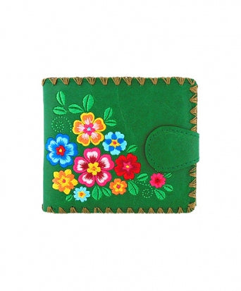 Flowers Small Wallet