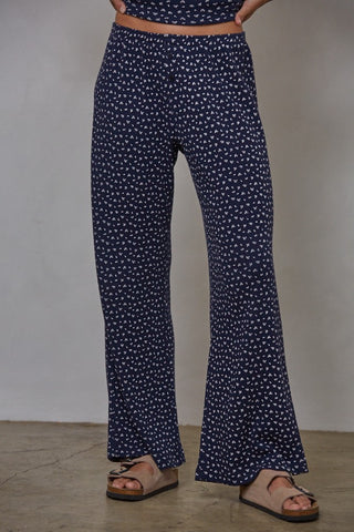Andie Floral Waffle Pants