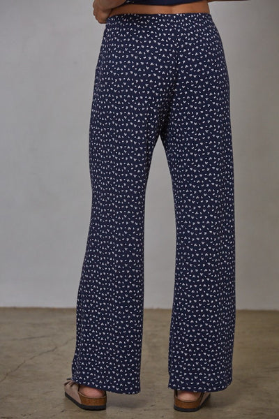 Andie Floral Waffle Pants