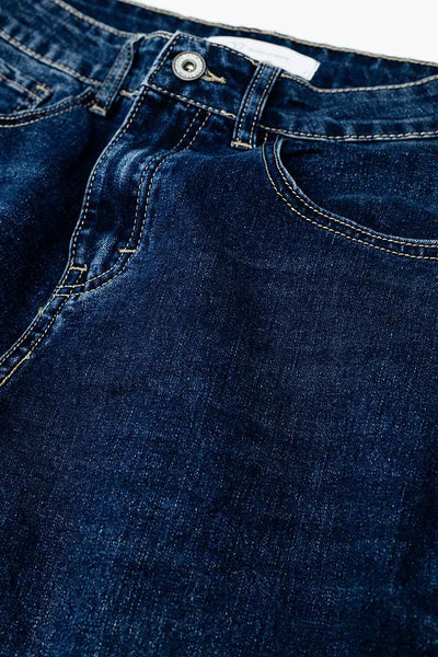 Dark Wash Wide Leg Jeans