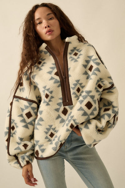 Eva Fleece Half-zip Pullover