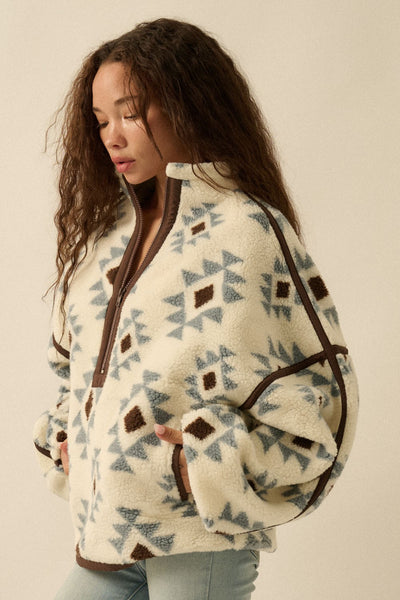 Eva Fleece Half-zip Pullover