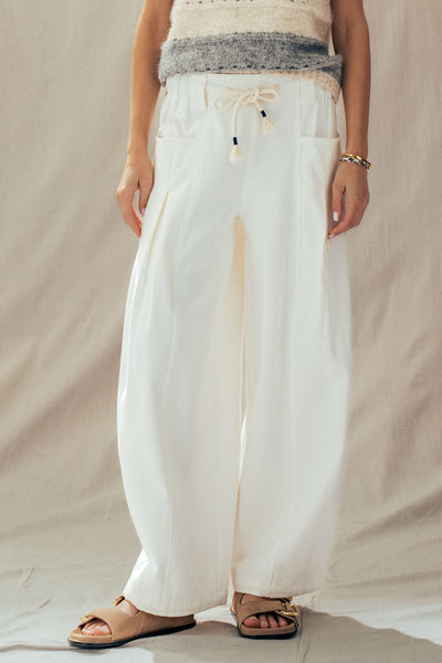 Easy Modern Barrel-leg Pant