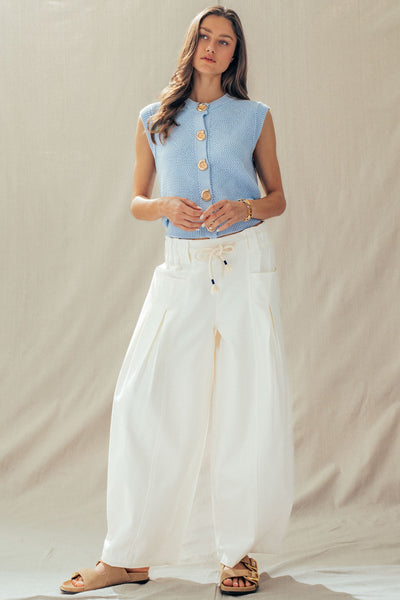 Easy Modern Barrel-leg Pant