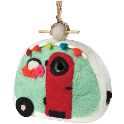 Retro Camper Birdhouse