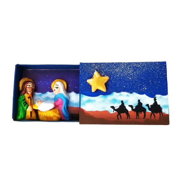 Three Kings Matchbox Nativity