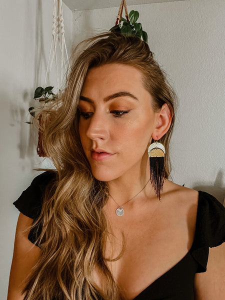 Moon Sign Earrings
