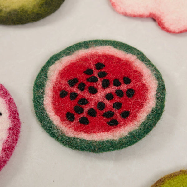 Felt Fruits Coasters