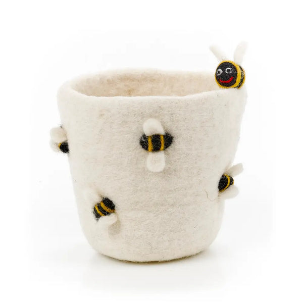 honey bee plant pot Honey Bee Plant Pot – Cosmica World Boutique