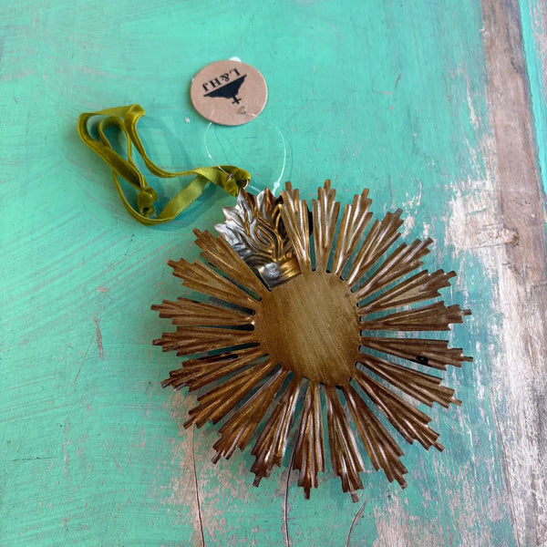 Sacred Heart Sun Rays 5"