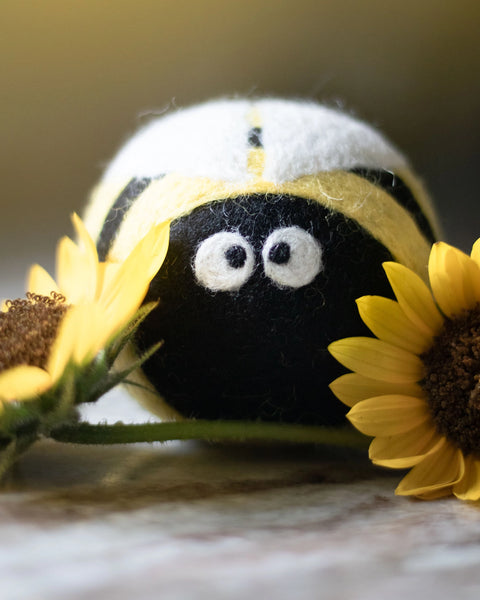 Bee Lavender Fields Eco Dryer Balls