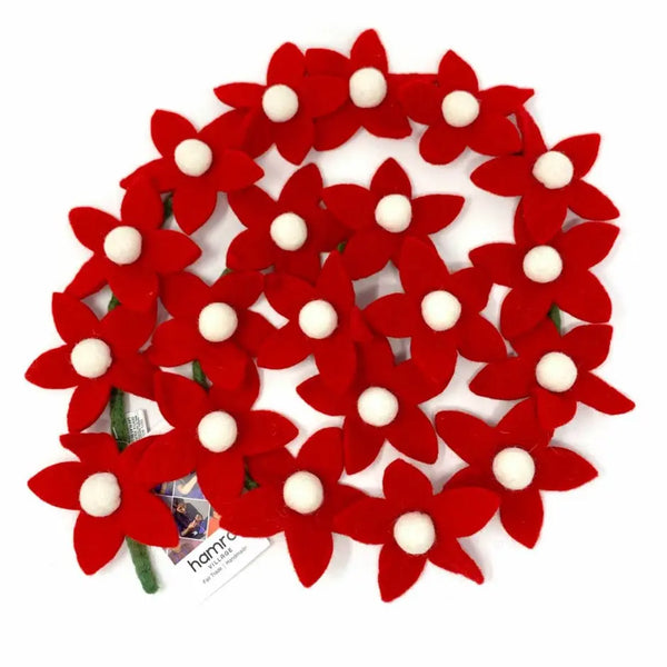 Felt Flower Garland