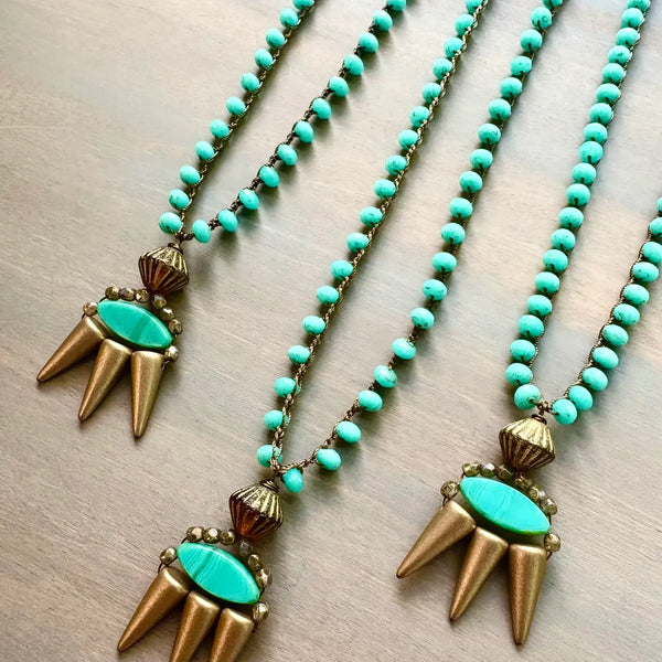 Empress Boho Crystal Necklace