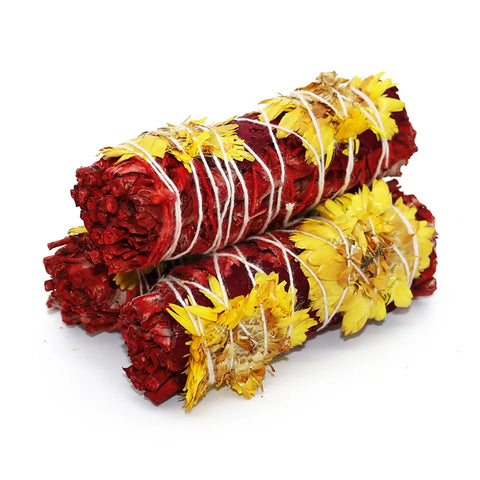 'Red Romance' Dragon's Blood Sage Smudge