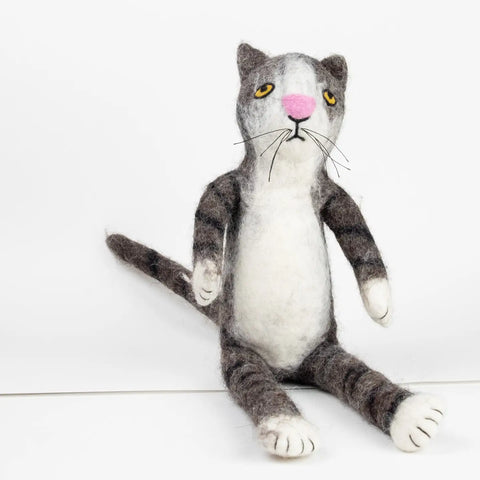Sitting Cat - Medium