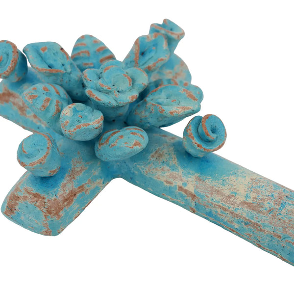 Bali Flower Clay Cross
