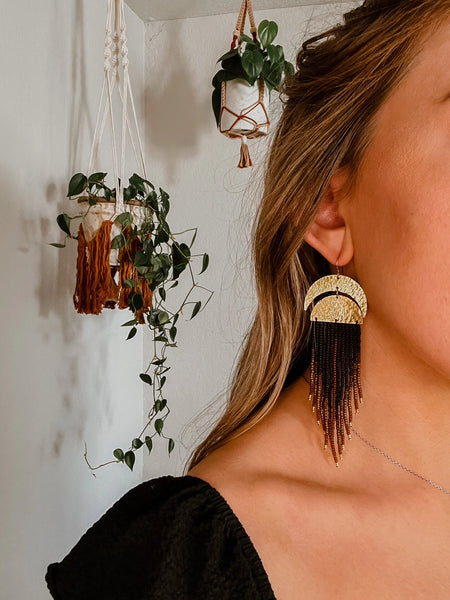 Moon Sign Earrings