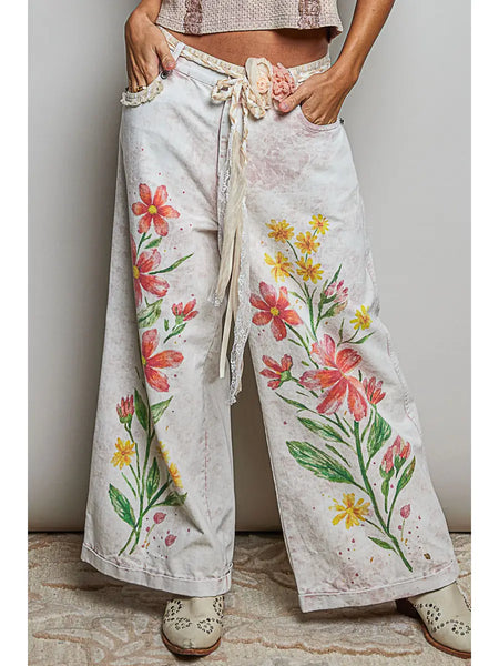 Flowers Pants