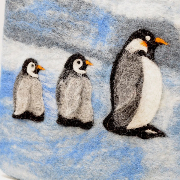 Penguin Felt Hot Water Bottles