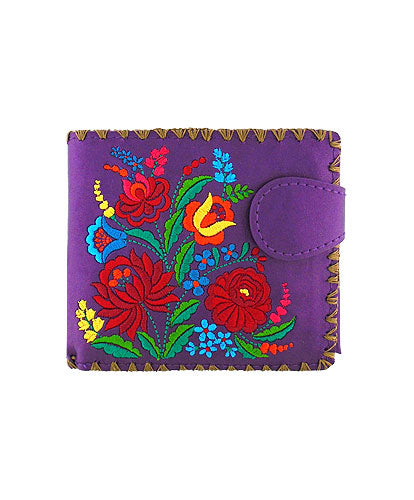 Hungarian Flora Small Wallet